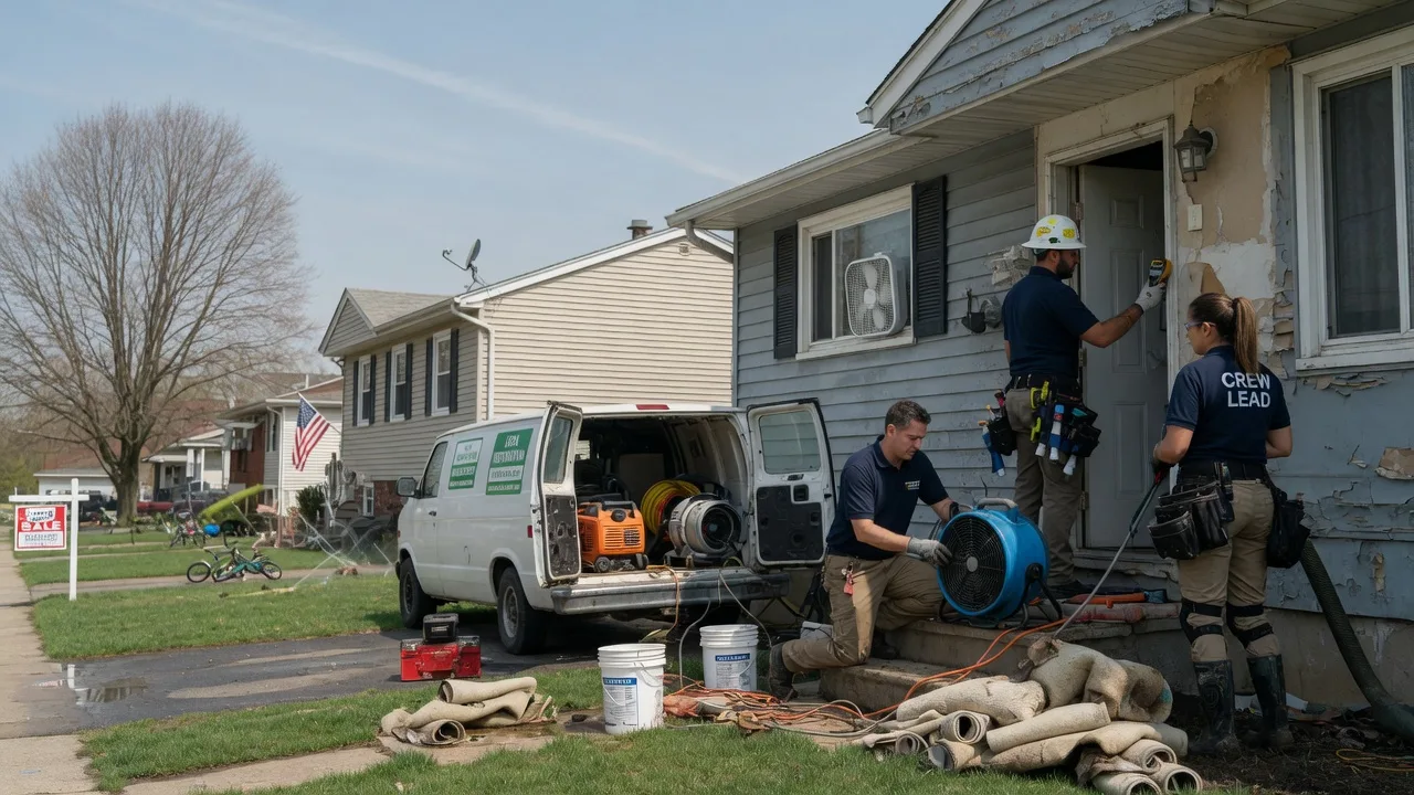 Flood Cleanup in Saltillo, TX near me